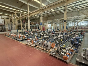 Xiangjing (Shanghai) M&E Technology Co., Ltd linea di produzione in fabbrica