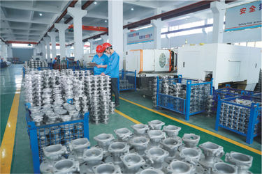 Xiangjing (Shanghai) M&amp;E Technology Co., Ltd linea di produzione in fabbrica
