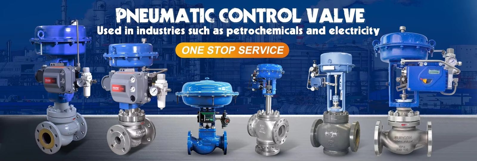 Valvole di controllo pneumatiche