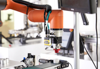 Hanwha 6 Axis Cobot Palletizer HCR-12 Collaborative Robot Arm With Vision System Onrobot Gripper