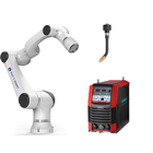6 Axis Hansrobot Cobot Elfin05-L Welding Collaborative Robot Arm with Welding Equipment for Welding