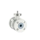 Neotecha Model NTB/NTC PFA Lined Ball Valve With Manual Actuator-Emerson