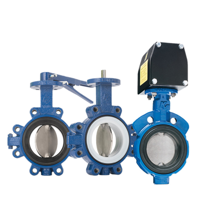 qualità  Keystone F990 Series Butterfly Valve Pneumatic Actuator Flow Control Valve for Water fabbrica
