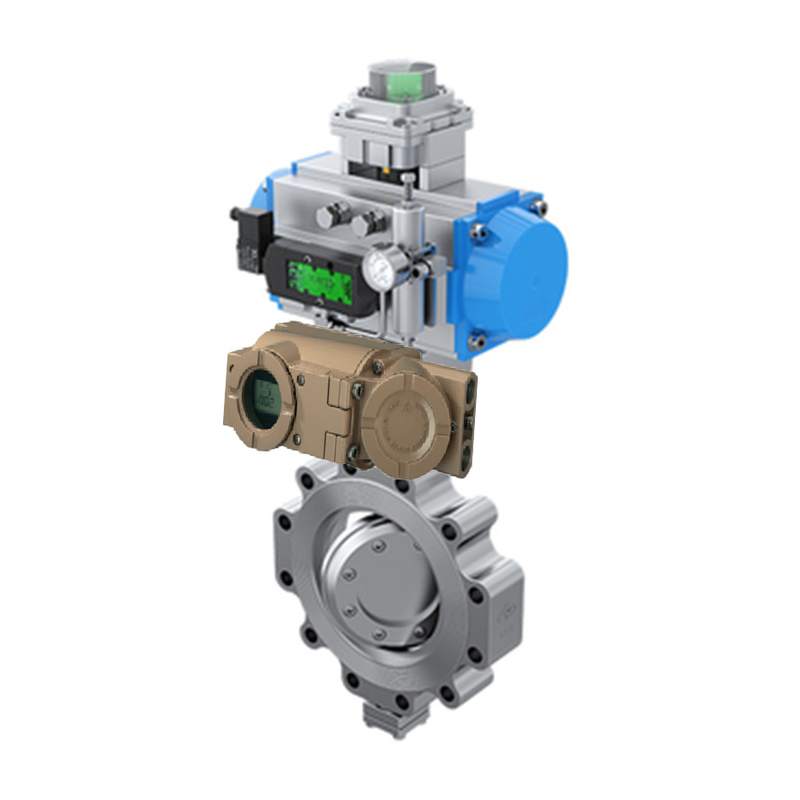 Samson Pneumatic Smart Positioner 3730-31001 with chinese brand butterfly valve and Asco solenoid valve