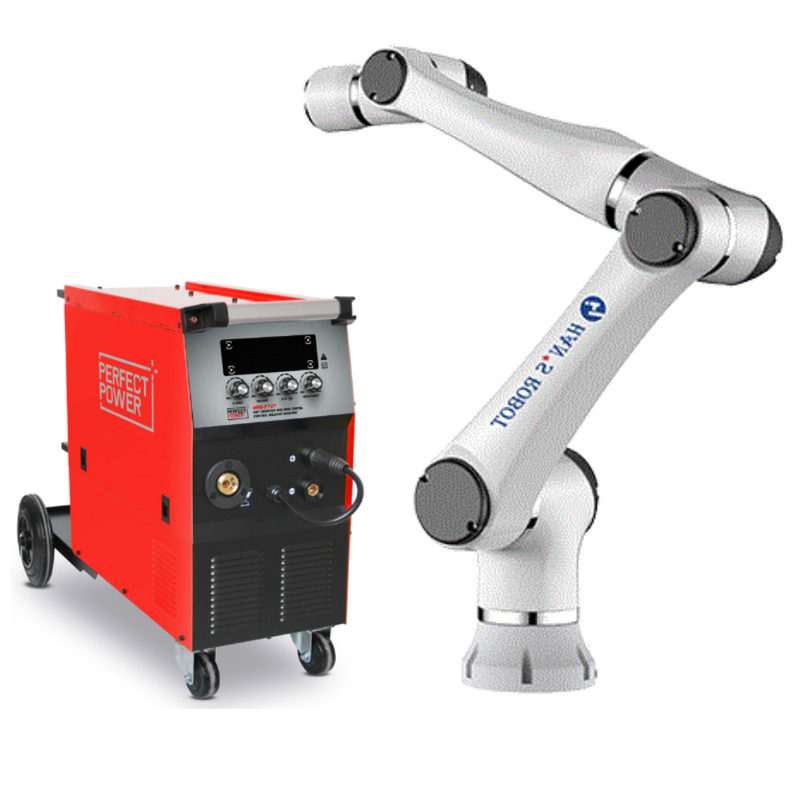 MIG Welding Megmeet Machine Collaborative Robot Arm Hansrobot Elfin10-L