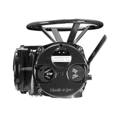 l'azionatore elettrico del limitorque QX per le valvole funziona con il corpo di valvola di Fisher EZ