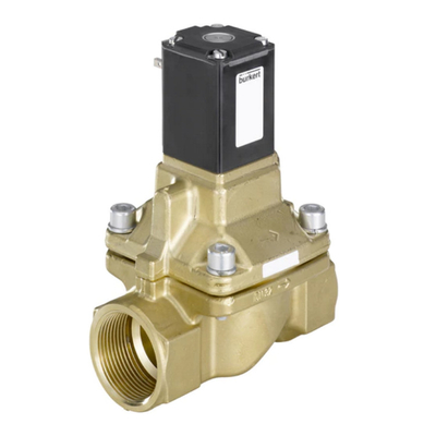 Il servo di Burket 5404 ha assistito la valvola di pistone 2/2-way