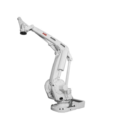 Braccio industriale IRB660 del robot di ABB che dipinge con IRC5 il regolatore And Teach Pendant