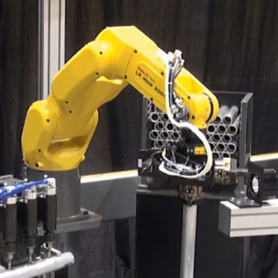 Il carico utile 7kg del compagno 200iD/7L di Fanuc LR raggiunge 911mm Mini Robot For Handing/saldatura
