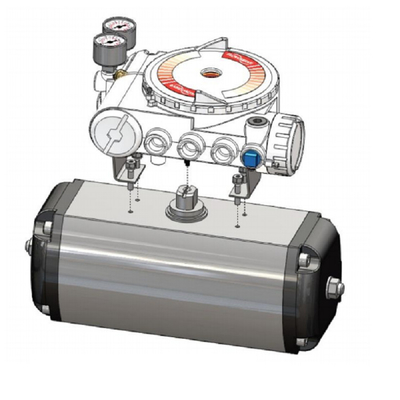 Posizionatore pneumatico della valvola di Digital di MD del posizionatore UAS Logix 3200 di Flowserve
