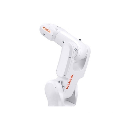 Braccio del robot delle asce del compatto 6 del braccio del robot del Kr 4 R600 Kuka con elettronica della ferrovia del robot di GBS