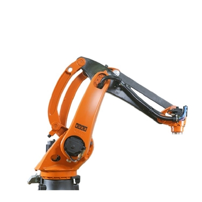 Asce di PA 4 del Kr 40 che trasportano il carico utile con palette 40KG del braccio del robot di Kuka con la ferrovia del robot di GBS