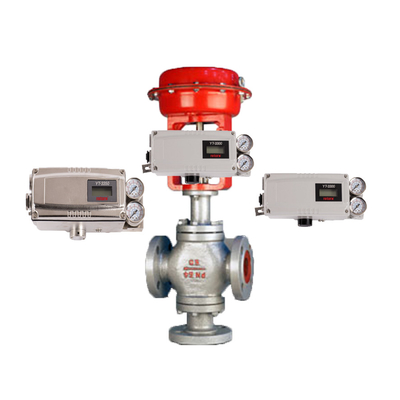 Posizionatore Ytc 3300 della valvola di ROTORK YTC Smart con la valvola di regolazione e l'azionatore cinese