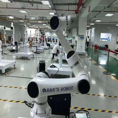 Braccio di collaborazione del robot della saldatura Elfin05 di Cobot di asse di Grey Hansrobot 6 con la pinza di presa del robot di Onrobot