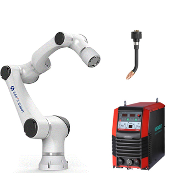 6 braccio di collaborazione del robot di Hansrobot Cobot Elfin05-L di asse con l'apparecchio per saldare