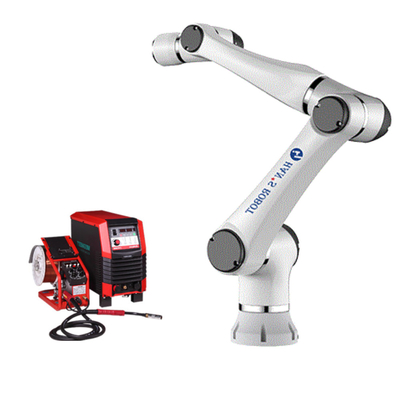 6 braccio di collaborazione del robot di asse Elfin10-L con la saldatrice della Cina Megmeet Artsen cm