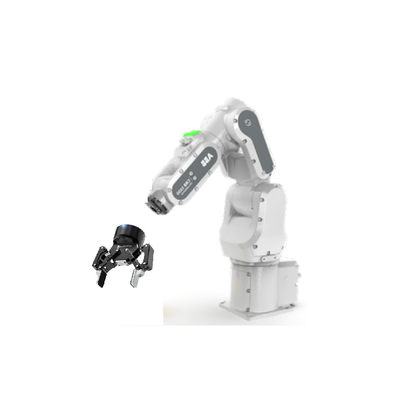 Braccio del robot di Cobot CRB1100 di asse di ABB 6 con la pinza di presa del robot di RobotiQ per il robot per montaggio