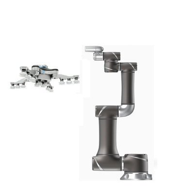6 braccio robot di Techman Cobot TM14 di asse per il raccolto d'avvitamento che dispone con la pinza di presa elettrica del robot