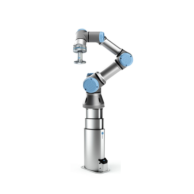 robot universale di collaborazione dei robot UR3 Cobot del robot UR con la pinza di presa del onrobot ed il sistema di sollevamento Lift100