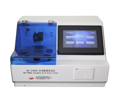 Tester solubile in acqua di acidità dell'olio di HUAKEYI HK-3160SZ di acidità di indice del trasformatore automatico del tester
