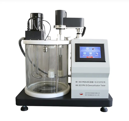 Tester intelligente di divisibilità dell'acqua dell'olio del tester di HUAKEYI HK-3031PK Demulsification