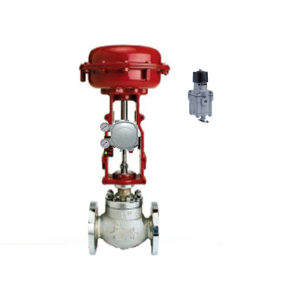 Posizionatore a semplice effetto pneumatico Burkert della valvola con Masoneilan SVI 221113121