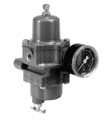 Valvola di controllo pneumatica con filtro regolatore 67CFR e posizionatore valvola Fish-er DVC2000