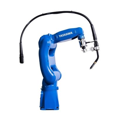 Macchina della saldatura ad arco del braccio del robot di Yaskawa di asse di industriale 6 e cannello per saldare di MIG