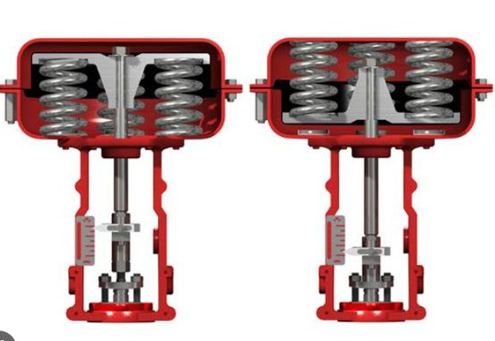 Masoneilan rosso singola valvola del porto di 21000 serie per il posizionatore SVI3 della valvola