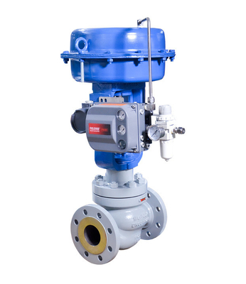 Valvola di regolazione cinese con Fisher Digital Valve Positioner DVC6200