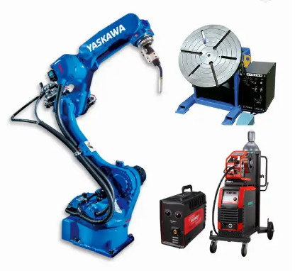Cannello per saldare di MIG del braccio del robot della saldatura ad arco di asse del robot industriale 6 di Yaskawa