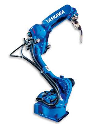 Cannello per saldare di MIG del braccio del robot della saldatura ad arco di asse del robot industriale 6 di Yaskawa