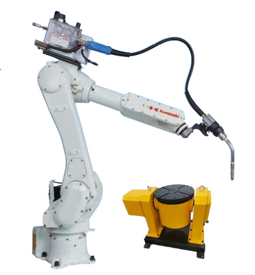Semplificato usi l'asse Kawasaki Robot RS010N di alta velocità 6 con il cannello per saldare