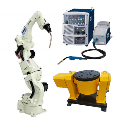 asse del robot per saldatura FD-B4S 7 di MAG di MIG con la saldatrice robot P400 per la soluzione di saldatura di OTC