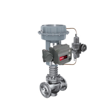 Valvola di regolazione cinese di operazione facile con Fisher Digital Valve Positioner DVC6200