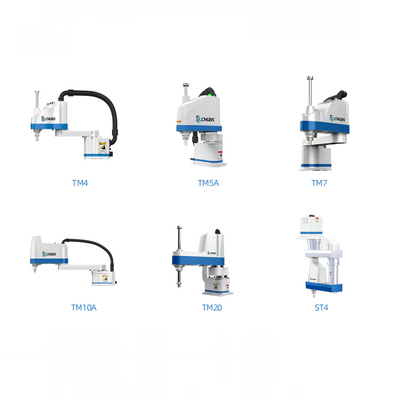 Asse 4 che tratta l'alto robot Scara del braccio CNGBS ST4-R350 di frequenza del robot con il carico utile 4KG e una portata di 350 millimetri
