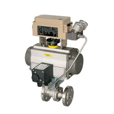 Samson Pneumatic Smart Positioner 3730-31001 con la valvola di regolazione cinese di marca e 4746 commutatori di limite