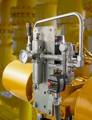 Elettrovalvola a solenoide ad alta pressione d'erogazione di PSI CNG ASCO dell'attrezzatura 291 del gas naturale compresso 5000 con la valvola di Masoneilan