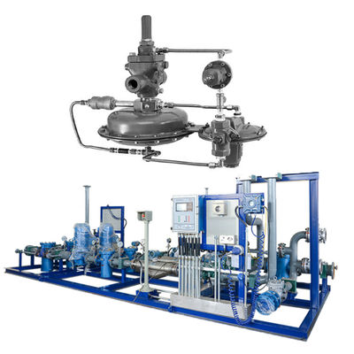 Regolatore Fisher 1190 Valvola di polmonazione del gas a bassa pressione Valvola di riduzione della pressione pilotata Per montaggio su skid