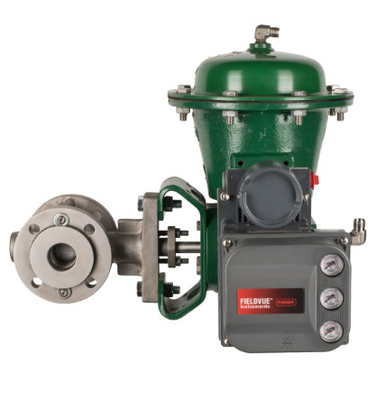 Valvola di regolazione cinese di operazione facile con Fisher Digital Valve Positioner DVC6200