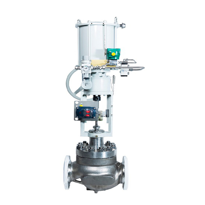 Valvola di regolazione cinese con l'azionatore pneumatico e Asco 8210G ed elettrovalvola a solenoide di Festo VUVS-L30