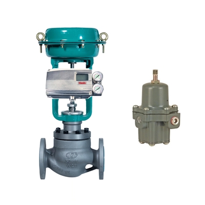 Tissints805 Smart con la valvola di regolazione astuta di Chuanyi del posizionatore della valvola Tissints805 e la valvola di riduzione della pressione di Fisher67cfr