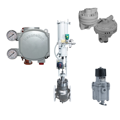 Regolatore del filtro dal ripetitore di volume del posizionatore BR200 BR400 della valvola di Masoneilan SVI1000 78-40 per controllo pneumatico Valve-2