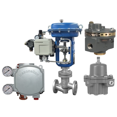 Posizionatore astuto pneumatico 3 della valvola della flangia - 15psi