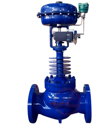 Valvola di regolazione cinese con il posizionatore di Siemens ed il regolatore 67cfr e l'elettrovalvola a solenoide di Asco