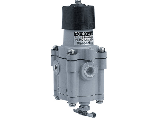 Flow Masoneilan 78-40 con posizionatore valvola Samson 3730-3 e regolatore filtro valvola di controllo Fisher 2625