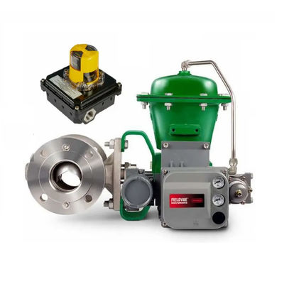 La posizione rotatoria di Westlock controlla il commutatore di limite 3000 8300 3300 serie con la valvola di Fisher V150 ed il posizionatore DVC6200