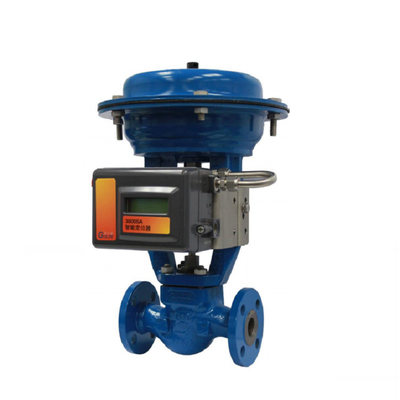 Valvole di controllo Gulde 5100 con posizionatore 3800SA Smart e attuatore pneumatico