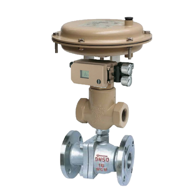 Valvola di controllo pneumatica cinese con posizionatore di valvole Smart Samson ad alta temperatura 3730-31000