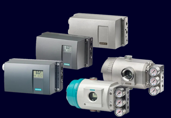 Posizionatore pneumatico dell'elettrotipia di alluminio di recinzione di Siemens SIPART PS2 per la valvola di controllo